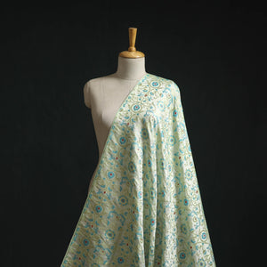 Brocade viscose banarasi fabric 07 - handcrafted