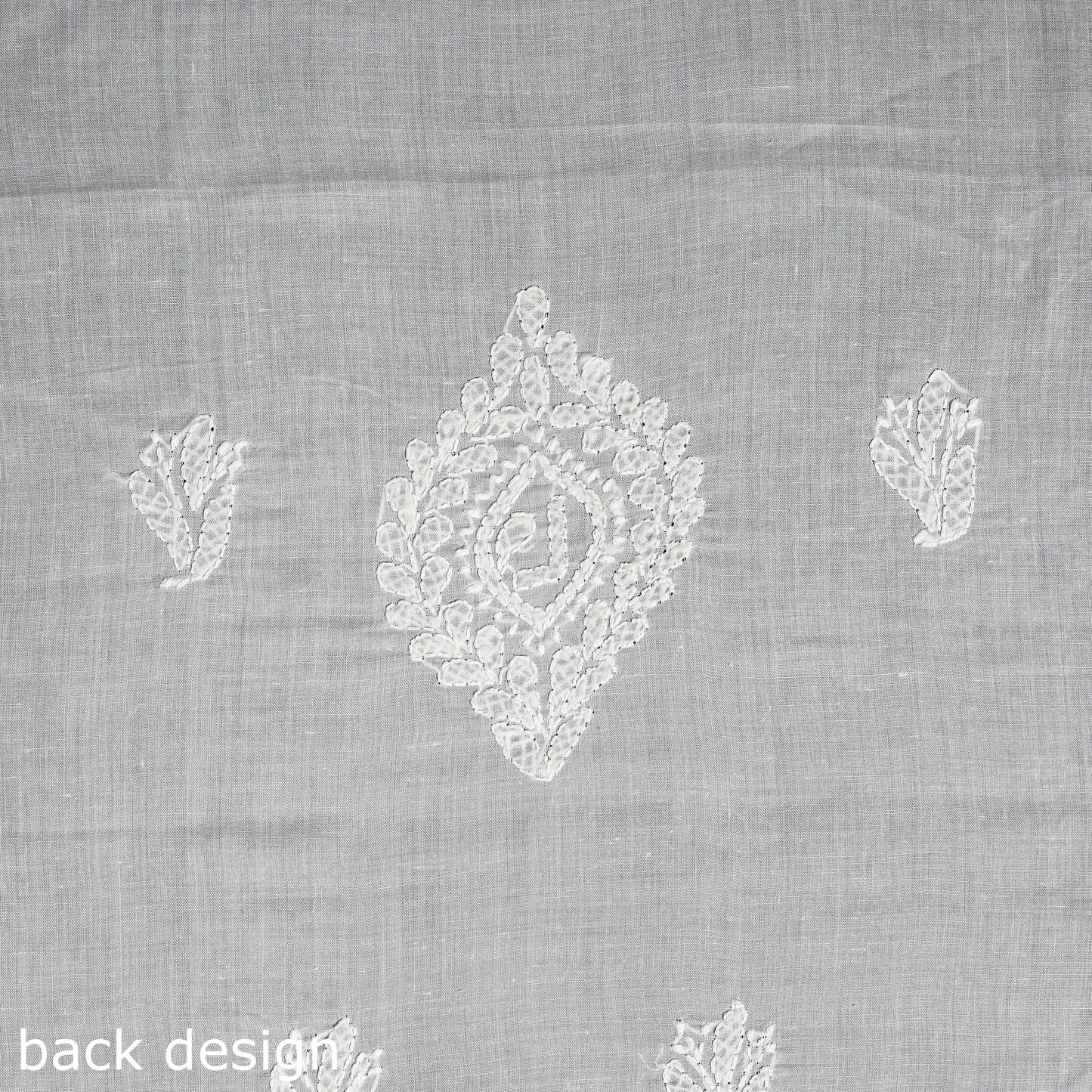 Chikankari with Parsi Style Embroidery Cotton Kurta Material