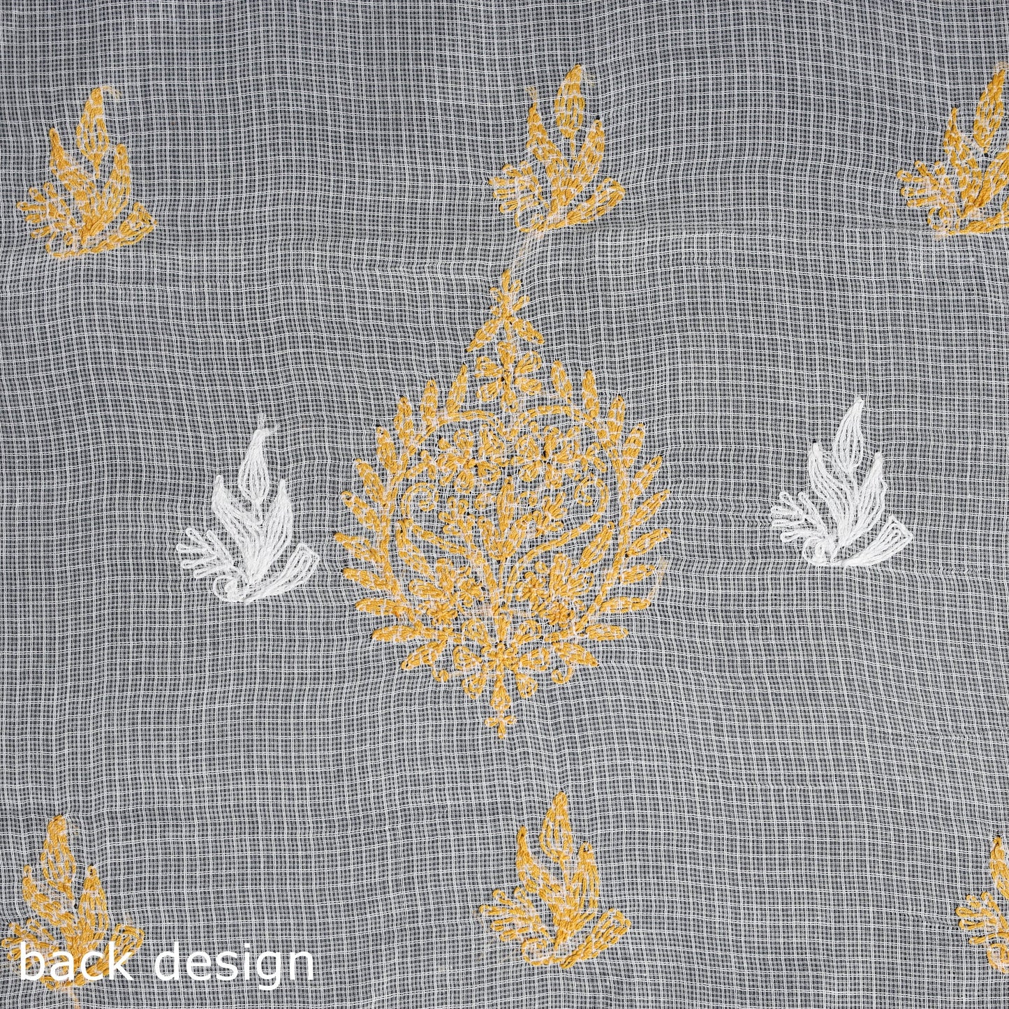 Chikankari Tepchi Hand Embroidery Kota Cotton Kurta Material