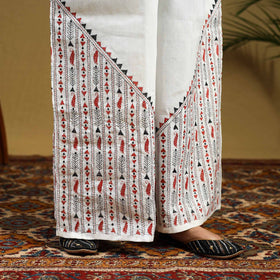 Buy Cotton Bengal Kantha Hand Embroidery Palazzo