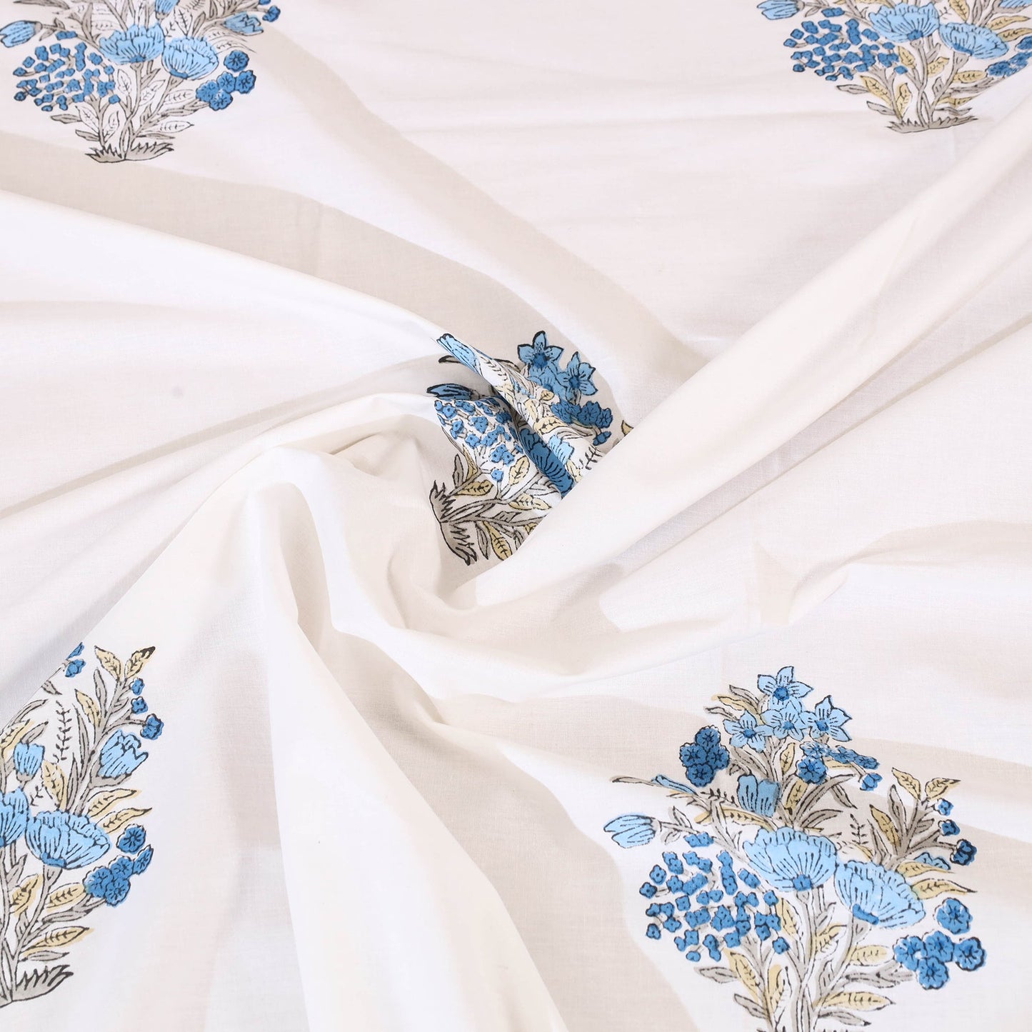 Sanganeri Double Bed Cover