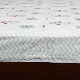 Cotton double sanganeri bed sheet set (108 x 90 in) 05