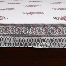 Cotton double sanganeri bed sheet set (108 x 90 in) 08