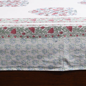 Cotton double sanganeri bed sheet set (108 x 90 in) 09