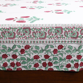 Cotton double sanganeri bed sheet set (108 x 90 in) 15