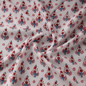 Cotton hand sanganeri fabric 01 - handcrafted