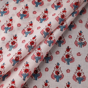 Cotton hand sanganeri fabric 01 - handcrafted