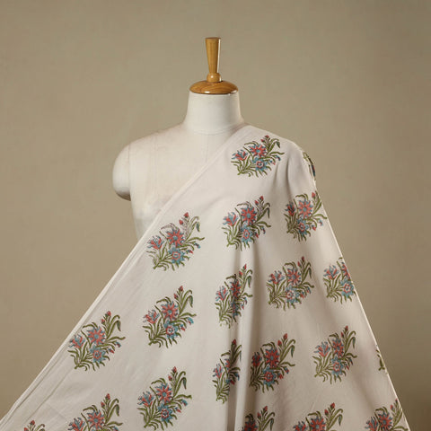 Cotton hand sanganeri fabric 05 - handcrafted