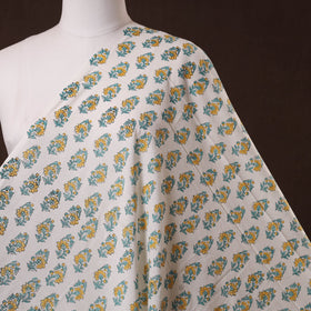 Cotton hand sanganeri fabric 15 - handcrafted