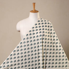 White Cotton Jaipur Print Fabric