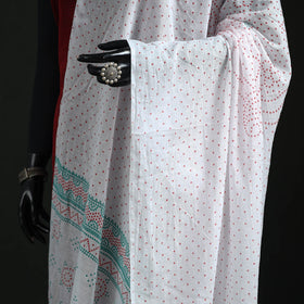 Cotton jaipur printed dupatta 104 - handcrafted