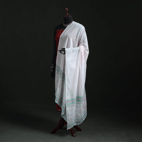 Cotton jaipur printed dupatta 104 - handcrafted