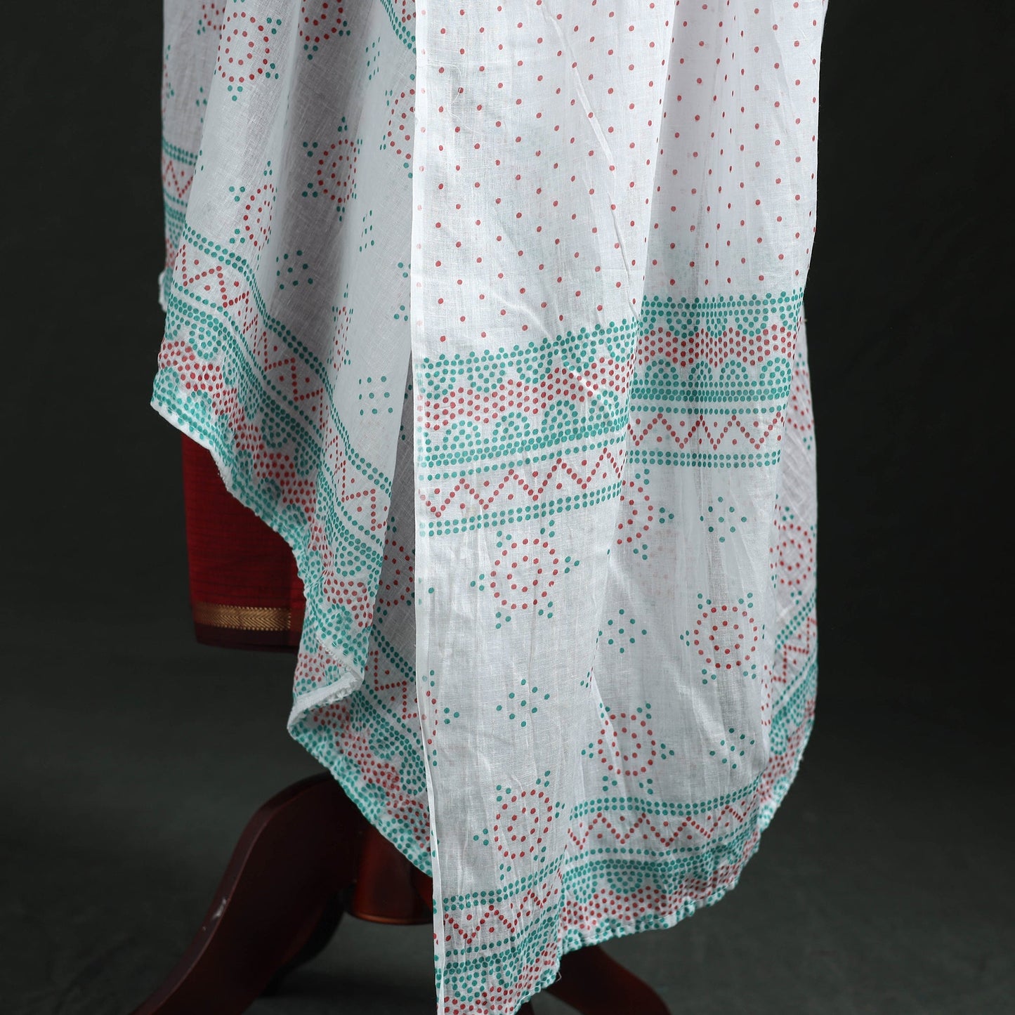 Cotton jaipur printed dupatta 104 - handcrafted