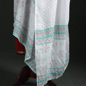 Cotton jaipur printed dupatta 104 - handcrafted