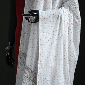Cotton jaipur printed dupatta 105 - handcrafted