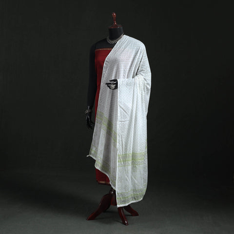 Cotton jaipur printed dupatta 106 - handcrafted