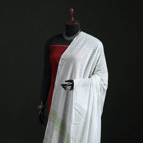 Cotton jaipur printed dupatta 106 - handcrafted