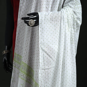 Cotton jaipur printed dupatta 106 - handcrafted