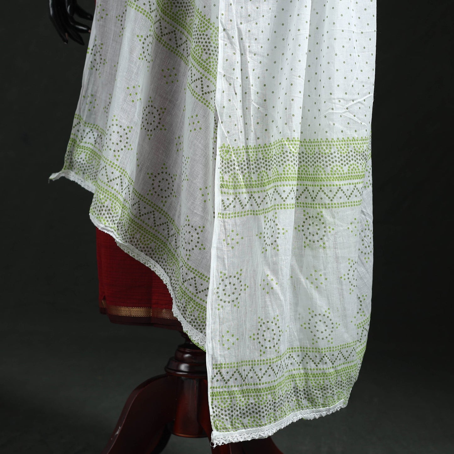Cotton jaipur printed dupatta 106 - handcrafted