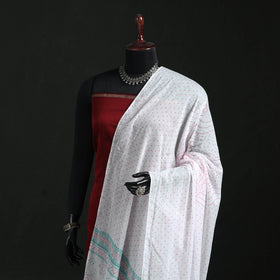 Cotton jaipur printed dupatta 107 - handcrafted
