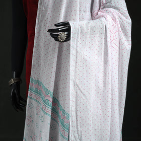 Cotton jaipur printed dupatta 107 - handcrafted