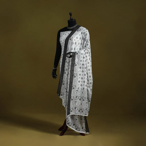 Cotton jaipur printed dupatta 36 - handcrafted