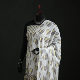 Cotton jaipur printed dupatta 44 - handcrafted