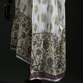 Cotton jaipur printed dupatta 44 - handcrafted