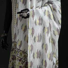 Cotton jaipur printed dupatta 44 - handcrafted