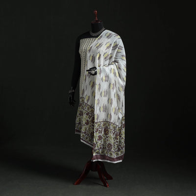 Cotton jaipur printed dupatta 44 - handcrafted