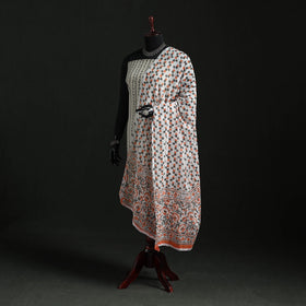 Cotton jaipur printed dupatta 50 - handcrafted