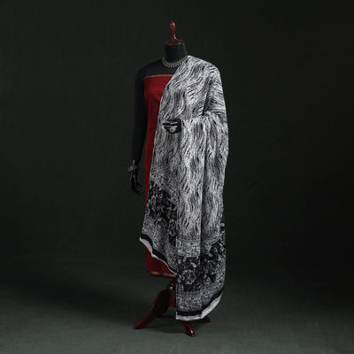 Cotton jaipur printed dupatta 60 - handcrafted