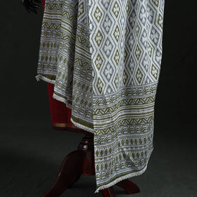 Cotton jaipur printed dupatta 65 - handcrafted