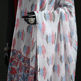 Cotton jaipur printed dupatta 68 - handcrafted