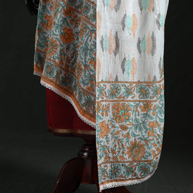 Cotton jaipur printed dupatta 92 - handcrafted