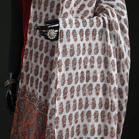 Cotton jaipur printed dupatta 96 - handcrafted