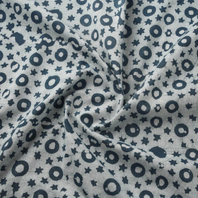 Cotton kutch hand block batik print fabric 10 - handcrafted