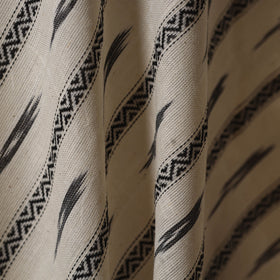 Cotton pochampally dabi ikat fabric 13 - handcrafted