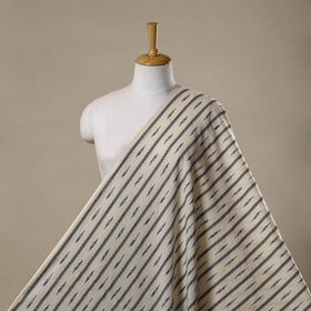 Cotton pochampally dabi ikat fabric 14 - handcrafted