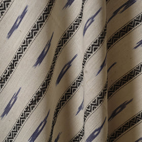 Cotton pochampally dabi ikat fabric 14 - handcrafted