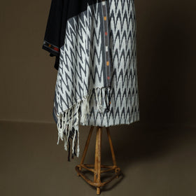 Handloom cotton pochampally ikat 3pc unstitched dress