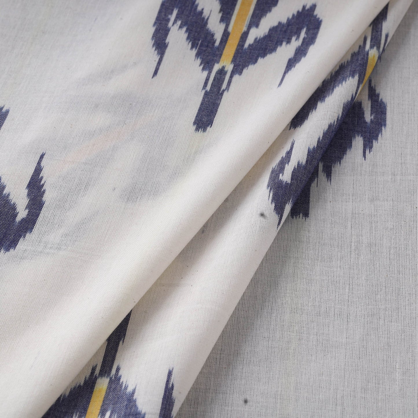 Cotton pochampally ikat fabric 07 - handcrafted