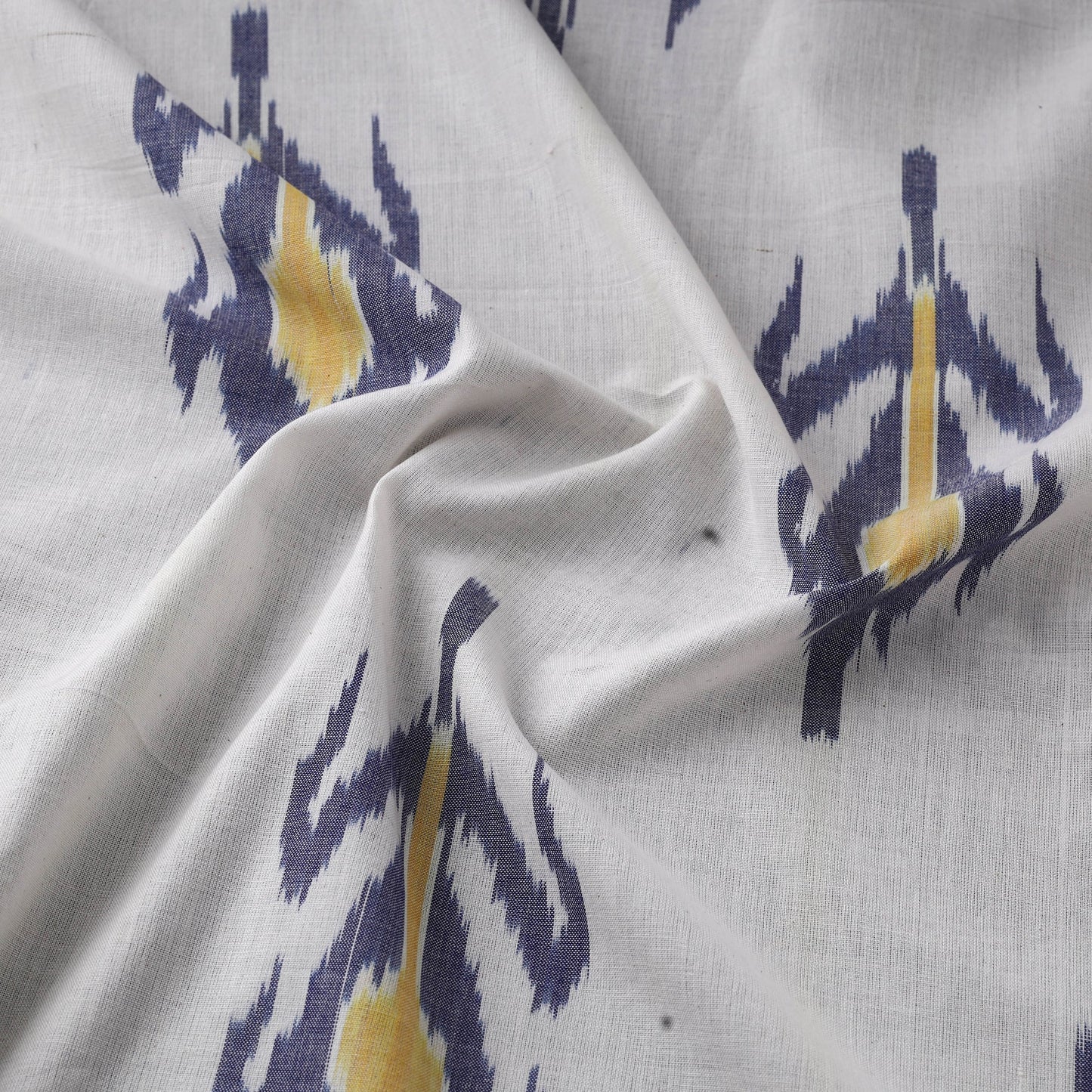 Cotton pochampally ikat fabric 07 - handcrafted