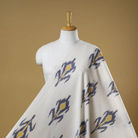 Cotton pochampally ikat fabric 07 - handcrafted