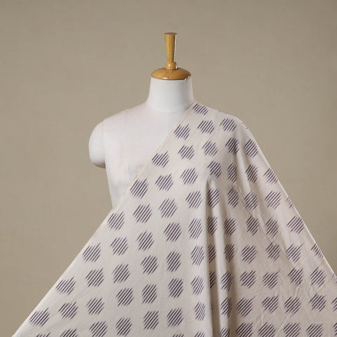 Cotton pochampally ikat fabric 14 - handcrafted