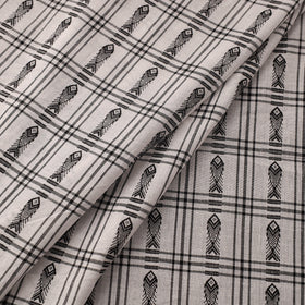 Cotton sambalpuri ikat fabric 01 - handcrafted