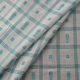 Cotton sambalpuri ikat fabric 09 - handcrafted