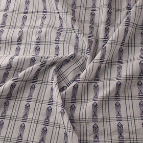 Cotton sambalpuri ikat fabric 10 - handcrafted