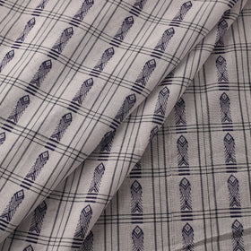 Cotton sambalpuri ikat fabric 10 - handcrafted