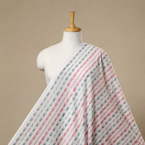 Cotton sambalpuri ikat fabric 14 - handcrafted